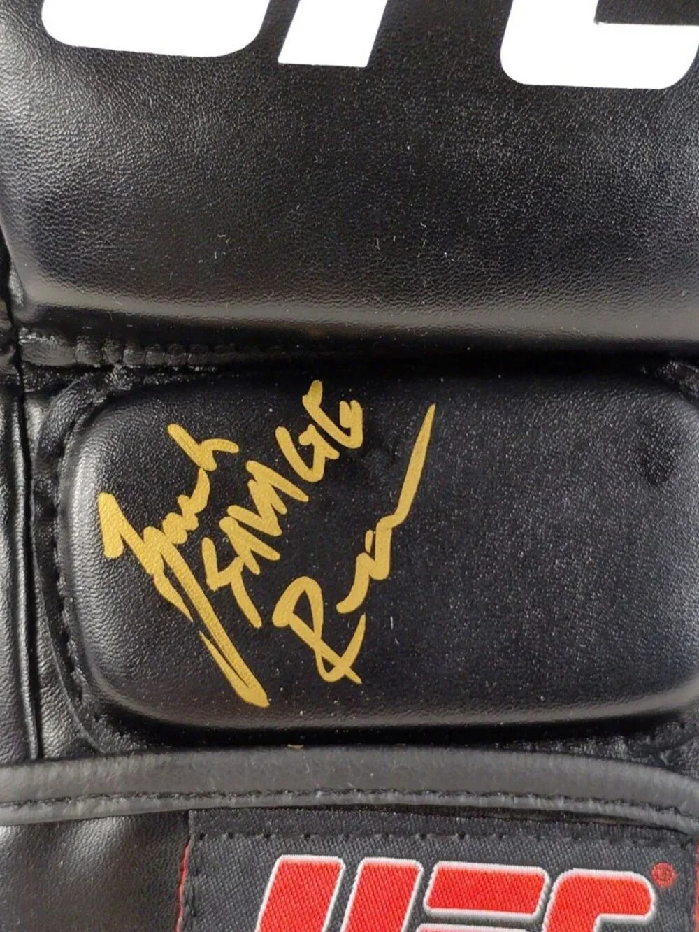 Zach Reese Signed UFC MMA Glove Exact Photo Proof COA Autograph Memorabilia